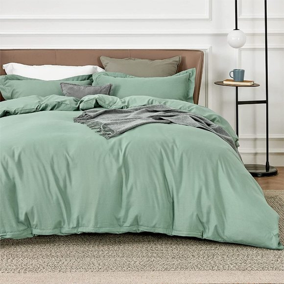 New Full or Queen Duvet Covers  - Soft Brushed Microfiber 3 Pieces with … - Picture 1 of 12